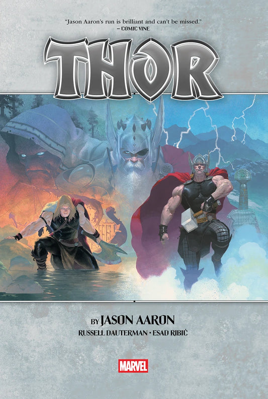 Thor By Jason Aaron Omnibus Vol. 1 Esad Ribic Cover [New Printing] [HC] Cover