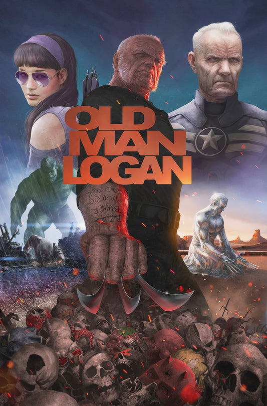 Wolverine: Old Man Logan Omnibus Vol. 1 Rahzzah Cover [Dm Only] [HC] Cover