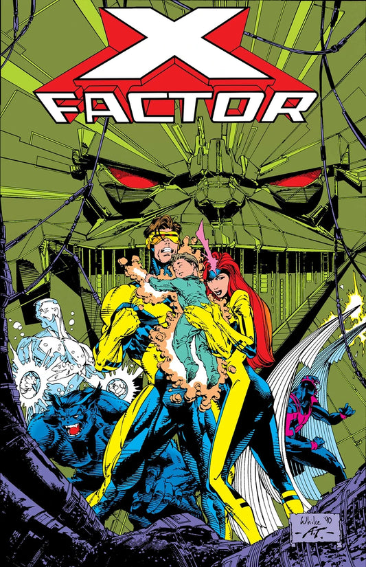 X-Factor: The Original X-Men Omnibus Vol. 3 Whilce Portacio Cover [HC] Cover