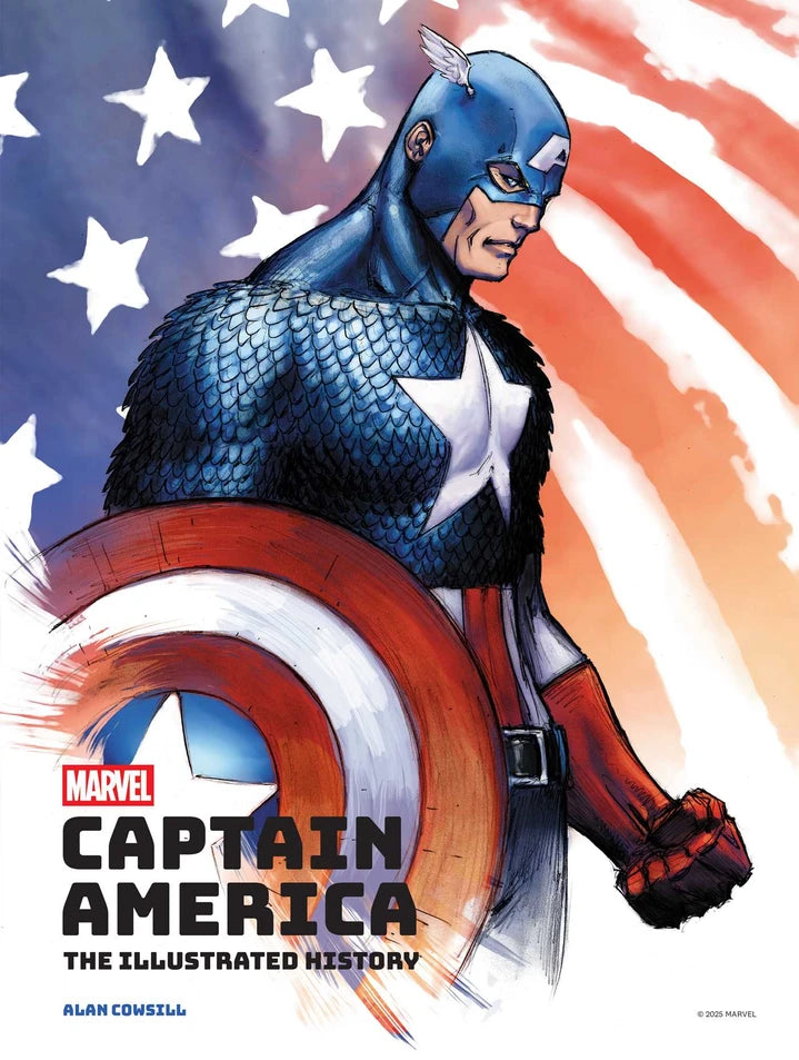 Marvels Captain America The Illustrated History [HC] Cover