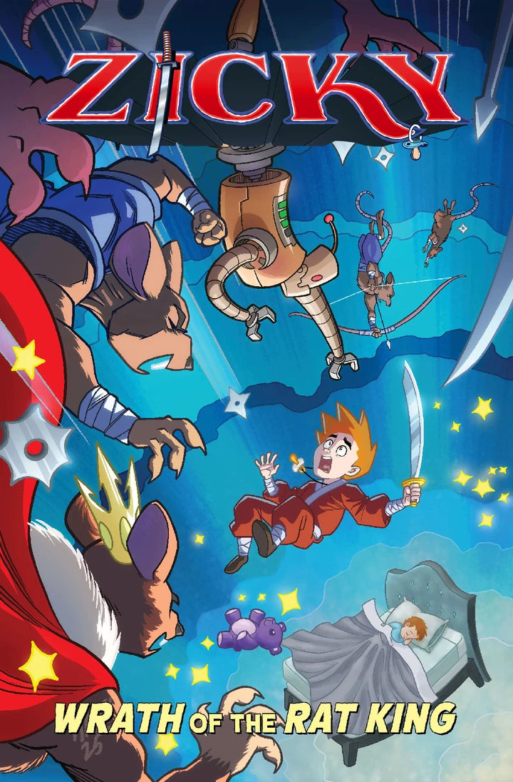 Zicky Vol 01 Wrath Of The Rat King [TP] Cover