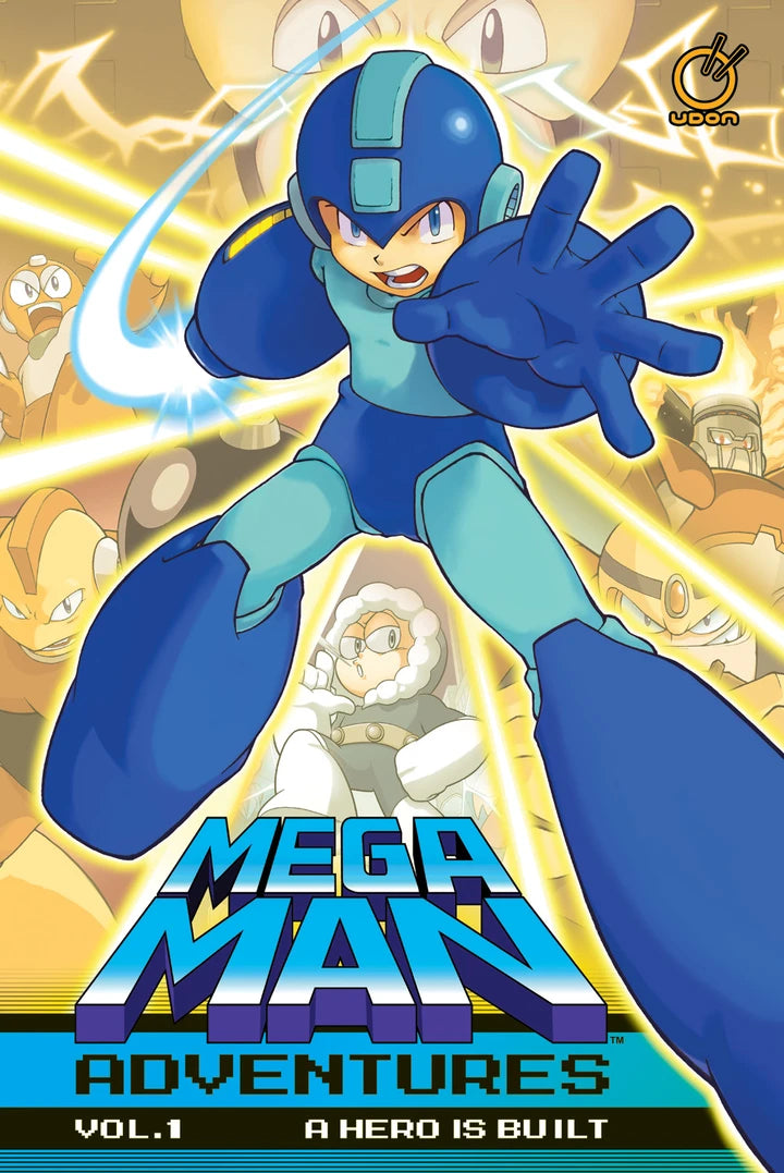 Mega Man Adventures Vol 01 (Of 4) A Hero Is Built [HC] Cover