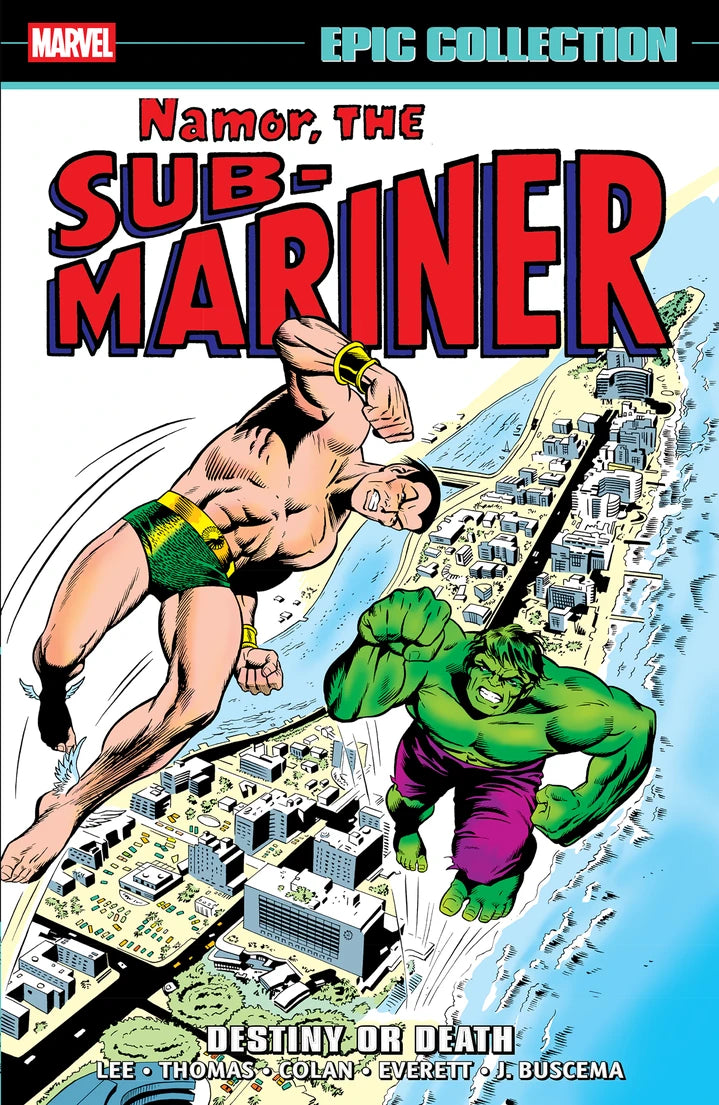 Namor The Sub-Mariner Epic Collection: Destiny Or Death [TP] Cover