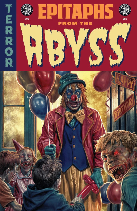 Ec Epitaphs From The Abyss Book One Library Edition [HC] Cover