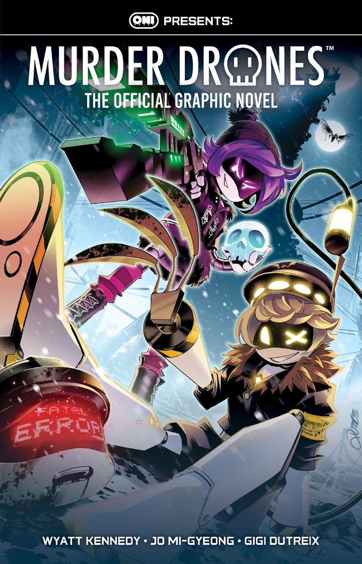 Oni Press Presents: Murder Drones: The Official Graphic Novel [TP] Cover