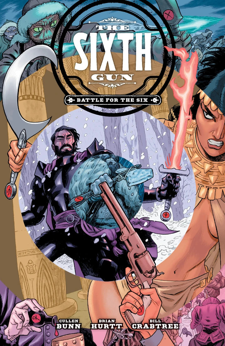 Sixth Gun Battle For Six (Mr) [TP] Cover