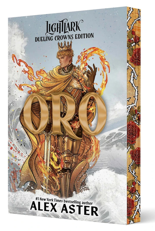 Oro Dueling Crowns Edition Novel A Lightlark Saga Deluxe Companion Book [TP] Cover