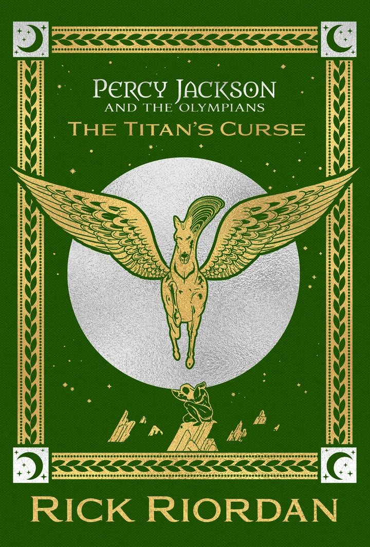 Percy Jackson And The Olympians: The Titan'S Curse Deluxe Collector'S Edition [HC] Cover