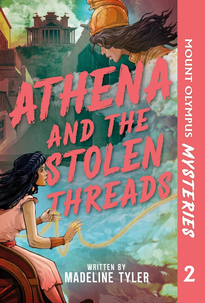 Mount Olympus Mysteries Athena And The Stolen Threads [HC] Cover