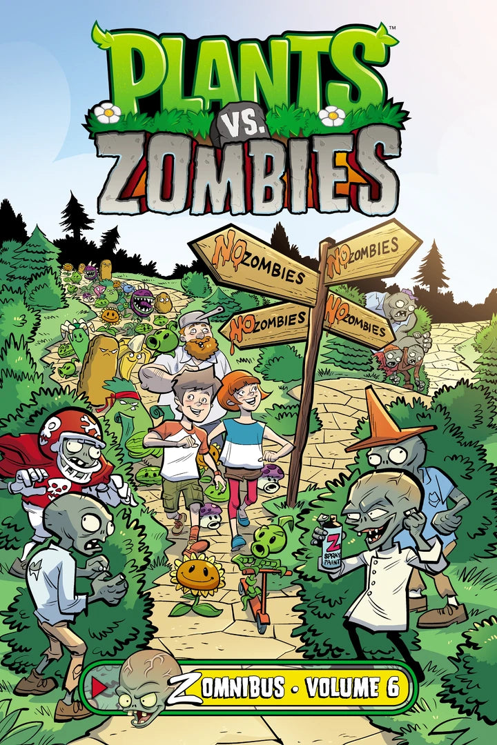 Plants Vs. Zombies Zomnibus Volume 6 [HC] Cover