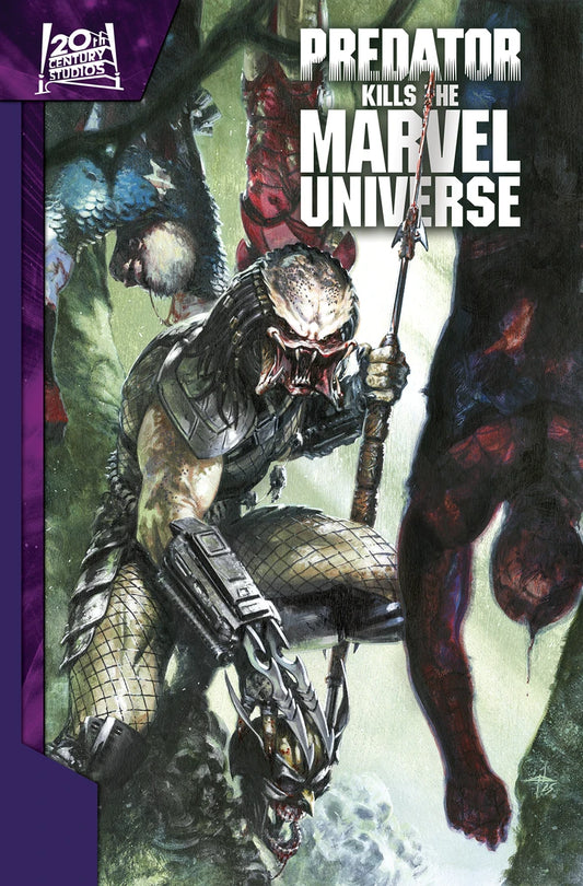 Predator Kills The Marvel Universe Omnibus Gabriele Dell'Otto Cover [Dm Only] [HC] Cover