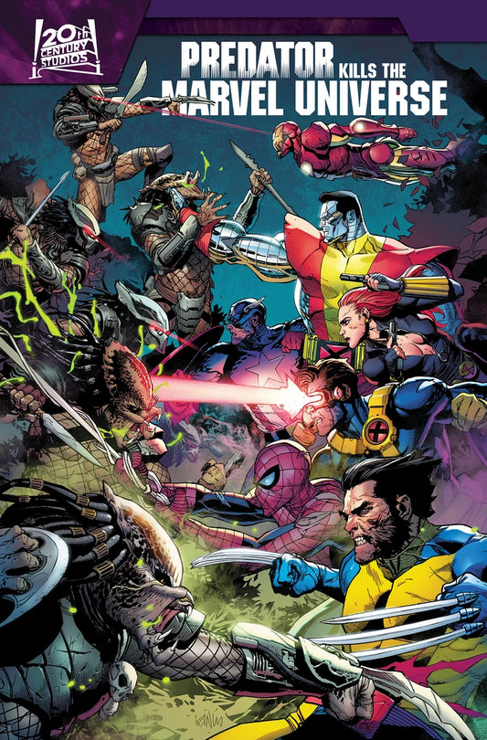 Predator Kills The Marvel Universe Omnibus Leinil Yu Cover [HC] Cover
