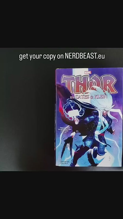Thor By Cates & Klein Omnibus Nic Klein Thor Solo Cover [HC]