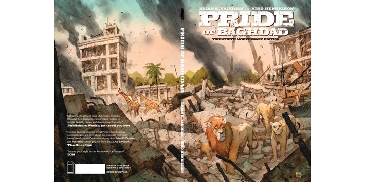 Pride Of Baghdad The 20Th Anniversary Dlx Ed [HC] Cover