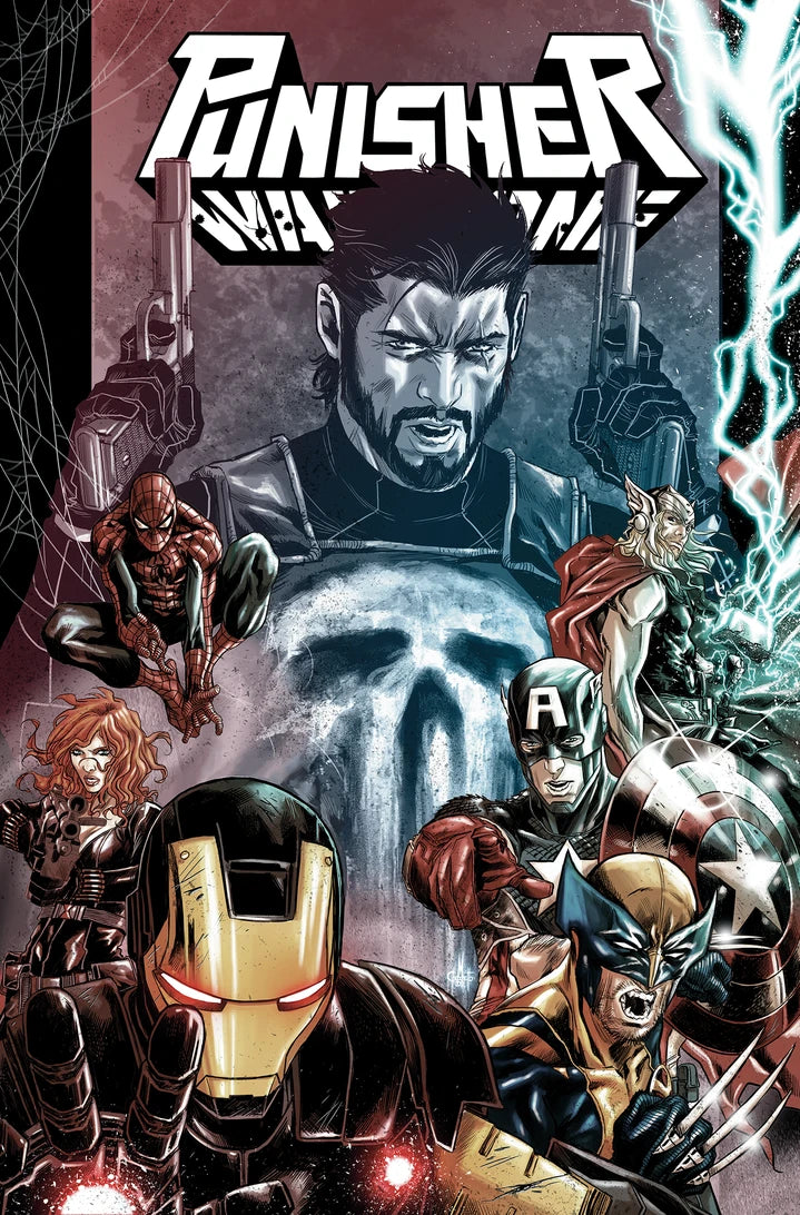 Punisher: Enter The War Zone Omnibus Marco Checchetto Cover [HC] Cover