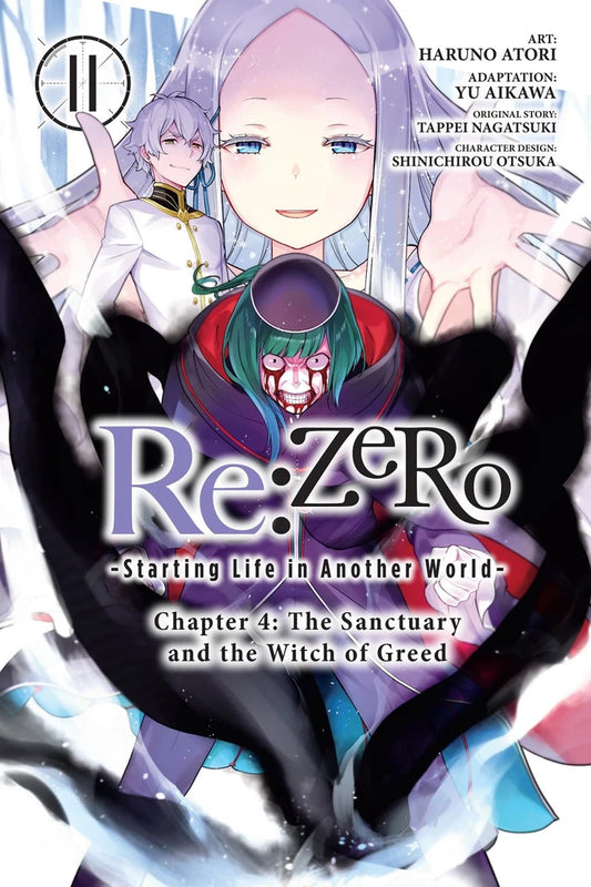 Re Zero Starting Life In Another World Chapter 4 The Sanctuary And The Witch Of Greed Vol 11 [TP] Cover