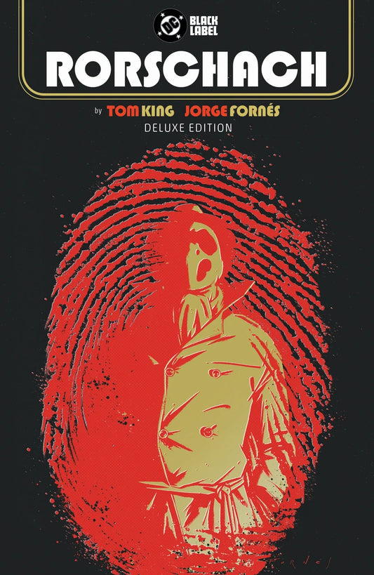 Rorschach By Tom King And Jorge Fornes: Deluxe Edition [HC] Cover