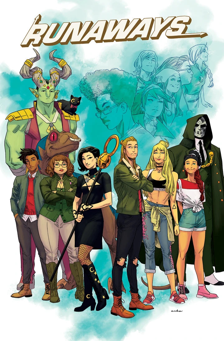 Runaways By Rainbow Rowell Omnibus Kris Anka Cover [HC] Cover