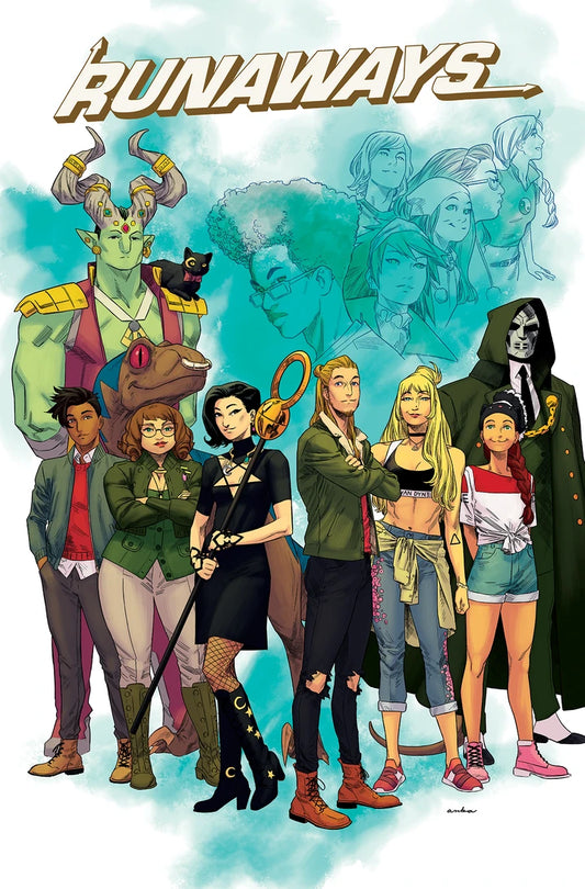 Runaways By Rainbow Rowell Omnibus Kris Anka Cover [HC] Cover