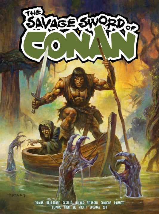 Savage Sword Of Conan Vol 05 Regular Edition Alex Horley (Mr) [TP] Cover