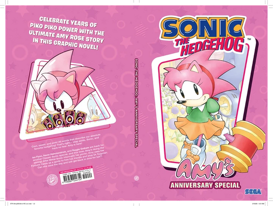 Sonic The Hedgehog: Amy'S Anniversary Special [HC] Cover