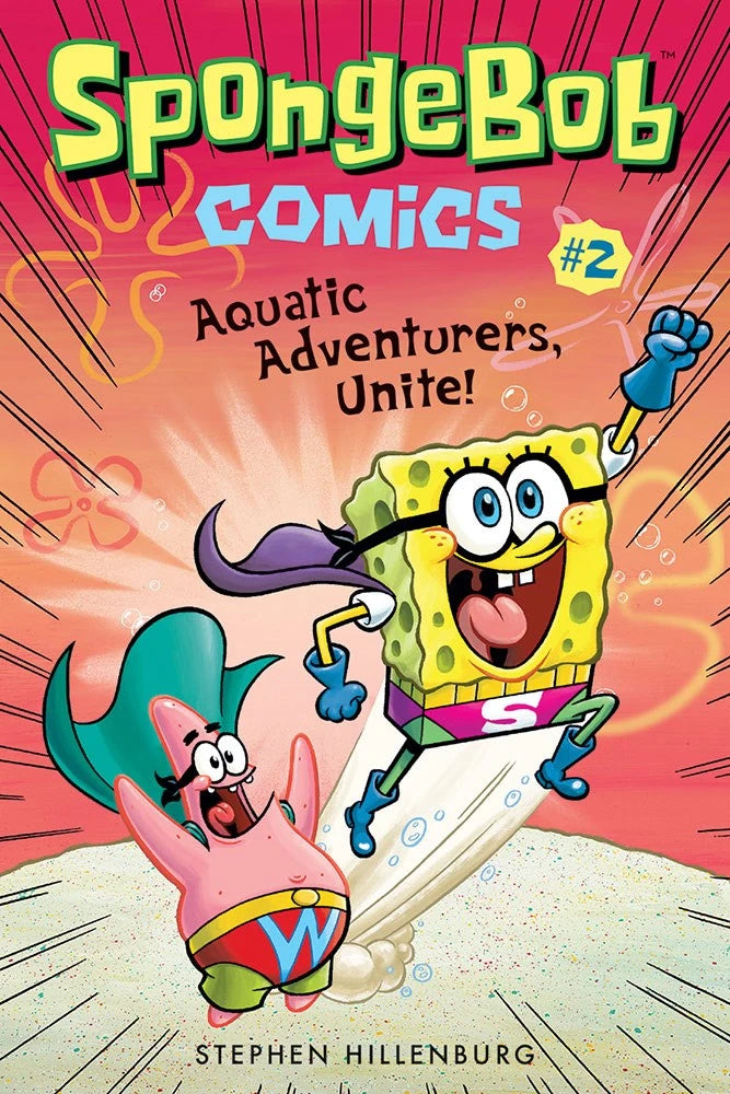 Spongebob Comics Vol 02 Aquatic Adventurers Unite [TP] Cover