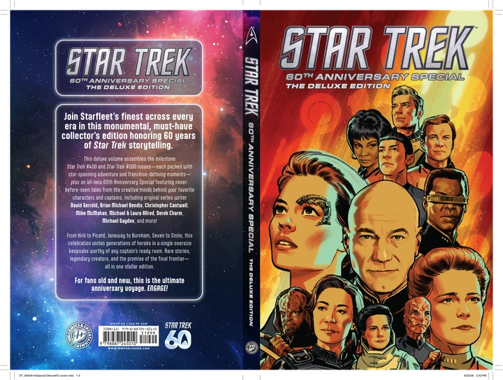 Star Trek: 60Th Anniversary Special - The Deluxe Edition [HC] Cover