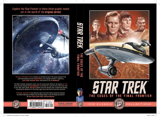 Star Trek: The Edges Of The Final Frontier - Idw Classic Collections [TP] Cover