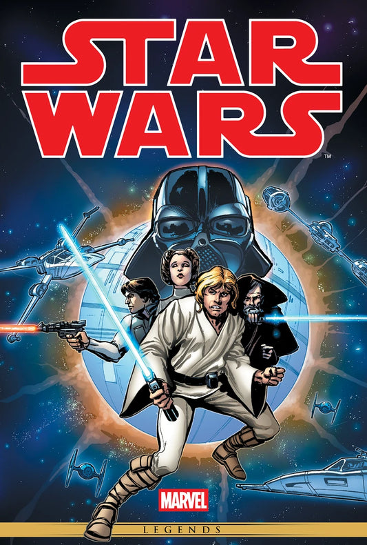 Star Wars: The Original Marvel Years Omnibus Vol. 1 Greg Hildebrandt Cover [New Printing, Dm Only] [HC] Cover