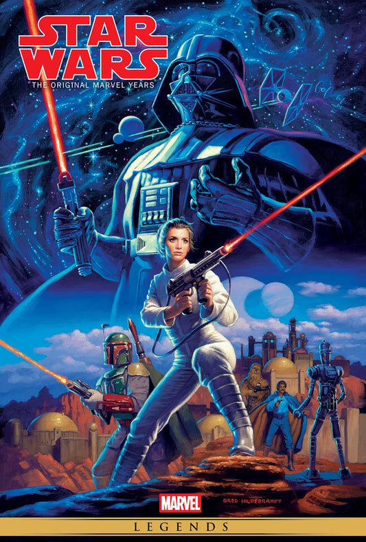 Star Wars: The Original Marvel Years Omnibus Vol. 2 Greg Hildebrandt Cover [New Printing, Dm Only] [HC] Cover
