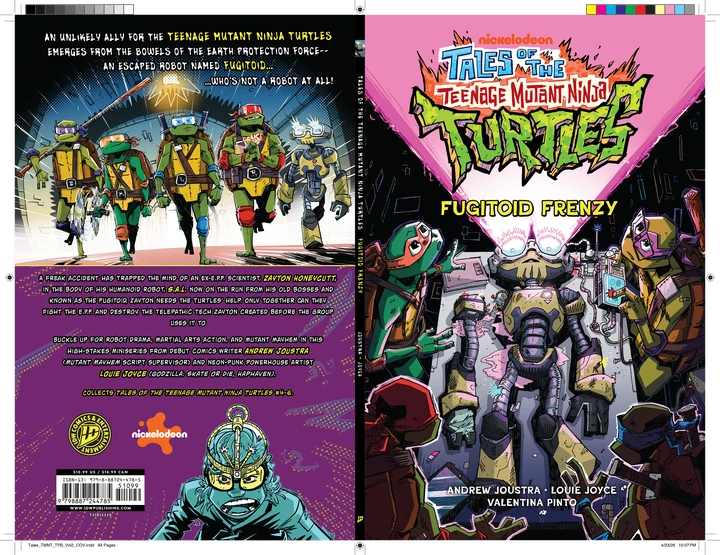 Tales Of The Teenage Mutant Ninja Turtles: Fugitoid Frenzy [TP] Cover