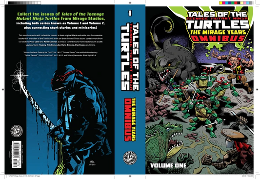 Tales Of The Teenage Mutant Ninja Turtles: The Mirage Years Omnibus, Vol. 1 [HC] Cover