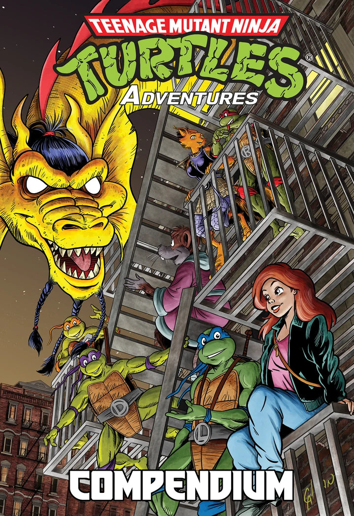 Teenage Mutant Ninja Turtles Adventures Compendium, Vol. 3 [HC] Cover