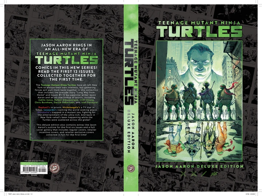 Teenage Mutant Ninja Turtles By Jason Aaron Deluxe Edition [HC] Cover