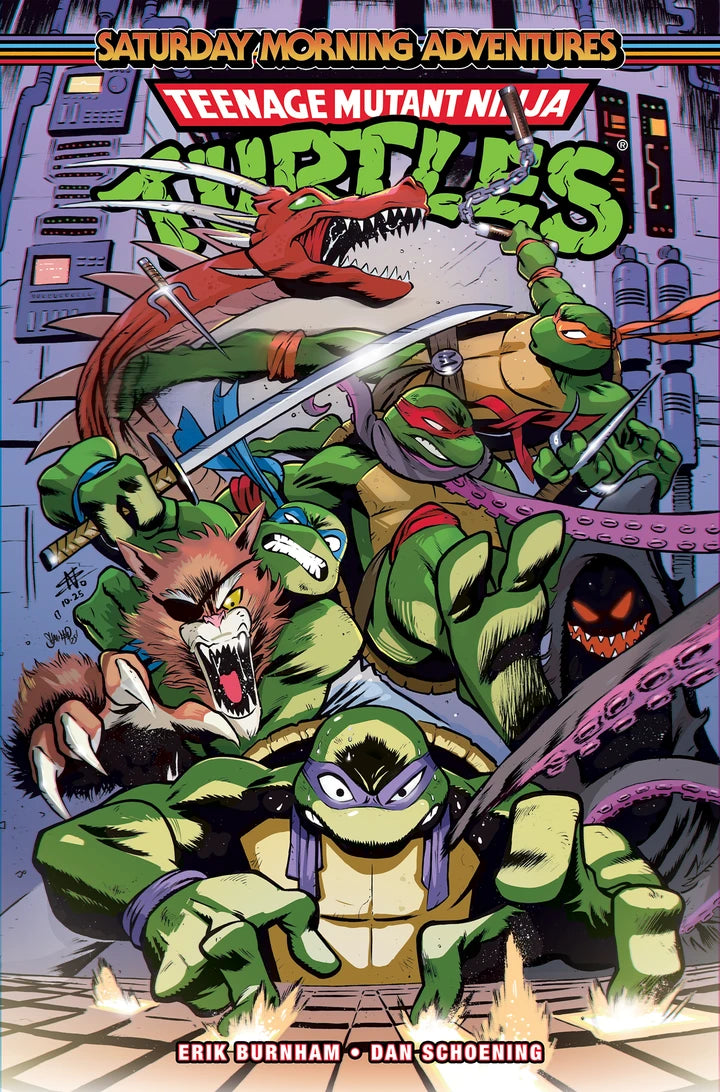 Teenage Mutant Ninja Turtles: Saturday Morning Adventures, Vol. 9 [TP] Cover
