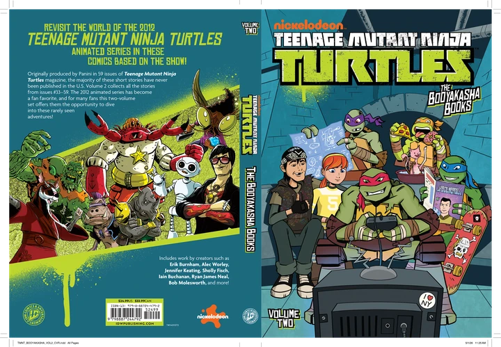 Teenage Mutant Ninja Turtles: The Booyakasha Books, Vol. 2 [TP] Cover