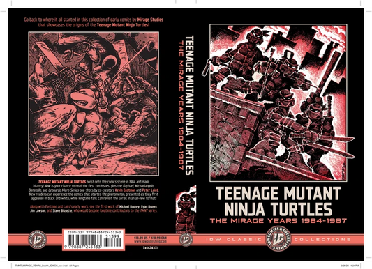 Teenage Mutant Ninja Turtles: The Mirage Years 1984-1987 - Idw Classic Collections [TP] Cover
