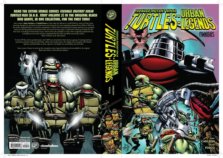 Teenage Mutant Ninja Turtles: Urban Legends Omnibus [HC] Cover