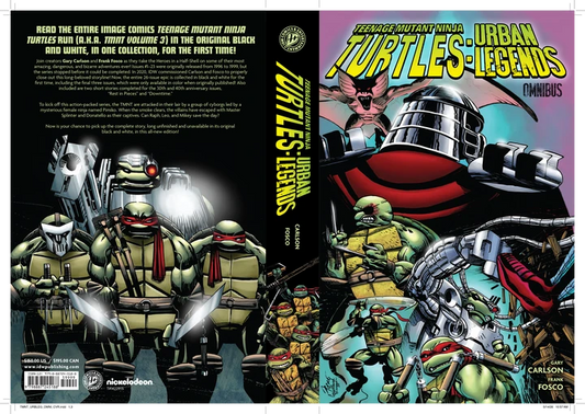 Teenage Mutant Ninja Turtles: Urban Legends Omnibus [HC] Cover