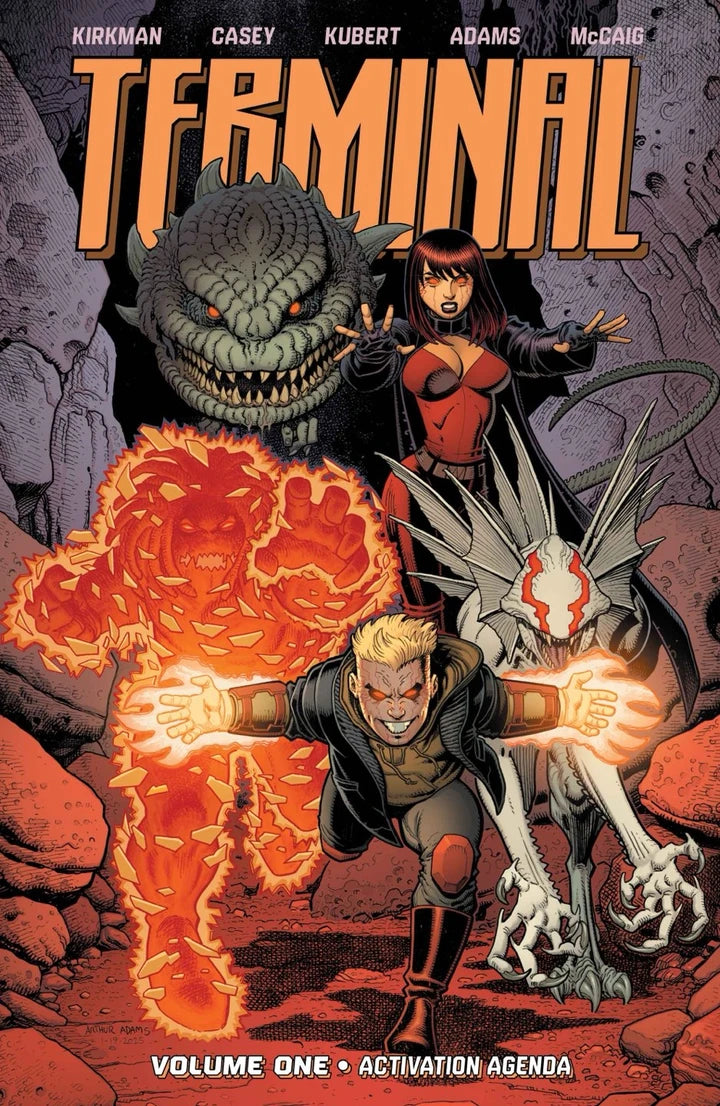 Terminal Vol 01 Direct Market Exclusive Arthur Adams & Dave Mccaig Cvr (Mr) [TP] Cover