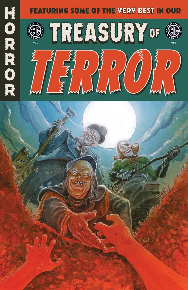 The Ec Comics Treasury Of Terror Vol. 1 [TP] Cover