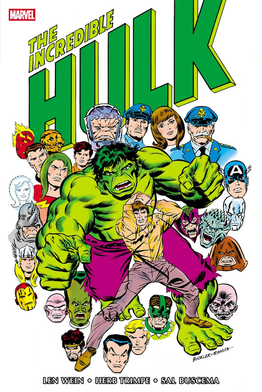 The Incredible Hulk Omnibus Vol. 4 Rich Buckler Cover [HC] Cover