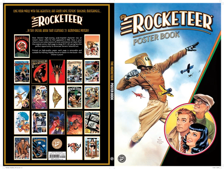 The Rocketeer: Poster Book [TP] Cover