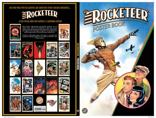 The Rocketeer: Poster Book [TP] Cover