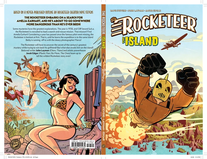 The Rocketeer: The Island [TP] Cover