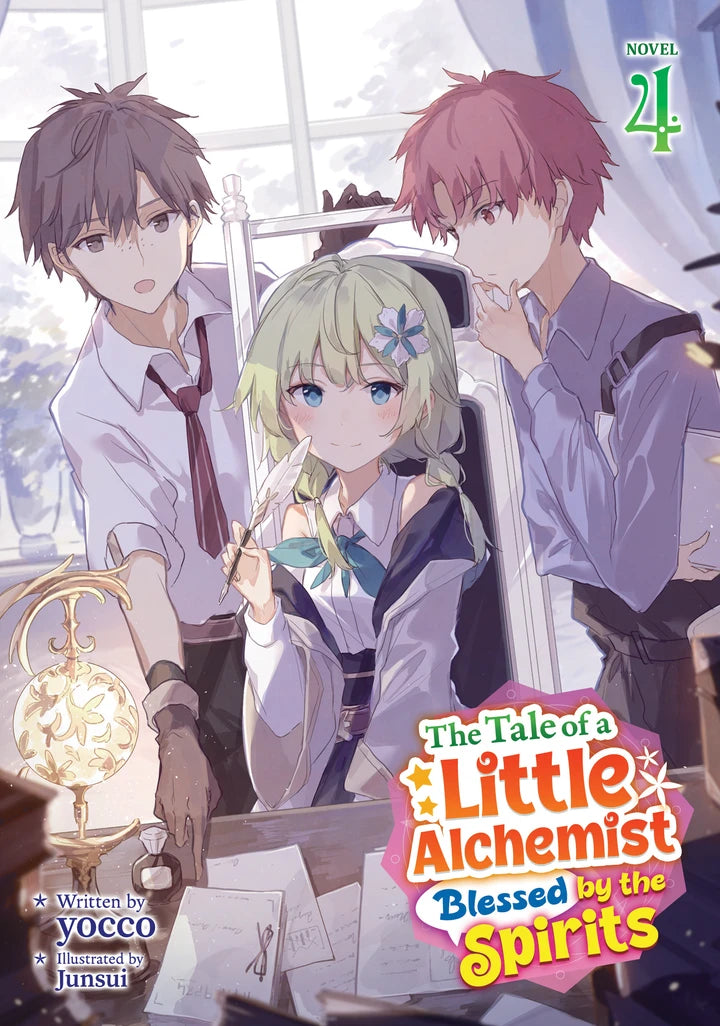 The Tale Of A Little Alchemist Blessed By The Spirits (Light Novel) Vol. 4 [TP] Cover