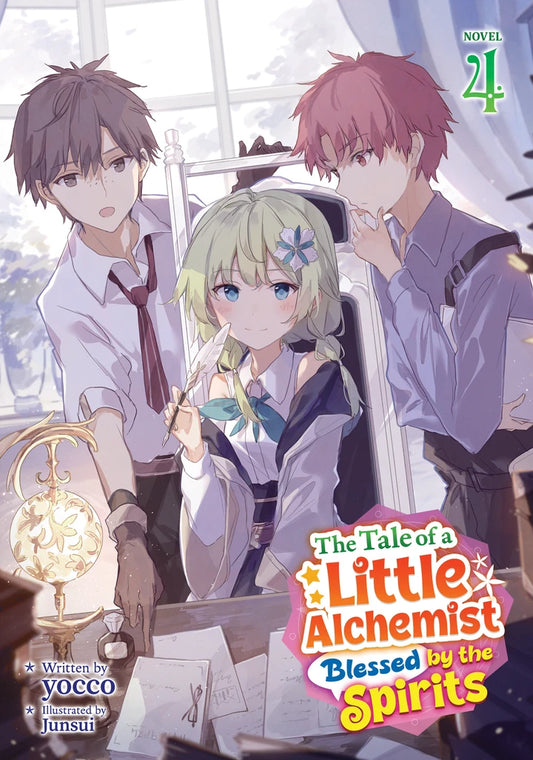 The Tale Of A Little Alchemist Blessed By The Spirits (Light Novel) Vol. 4 [TP] Cover