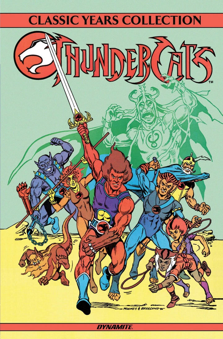 Thundercats Classic Years Collection Omnibus Classic Cover Signed By Brett Breeding [TP] Cover