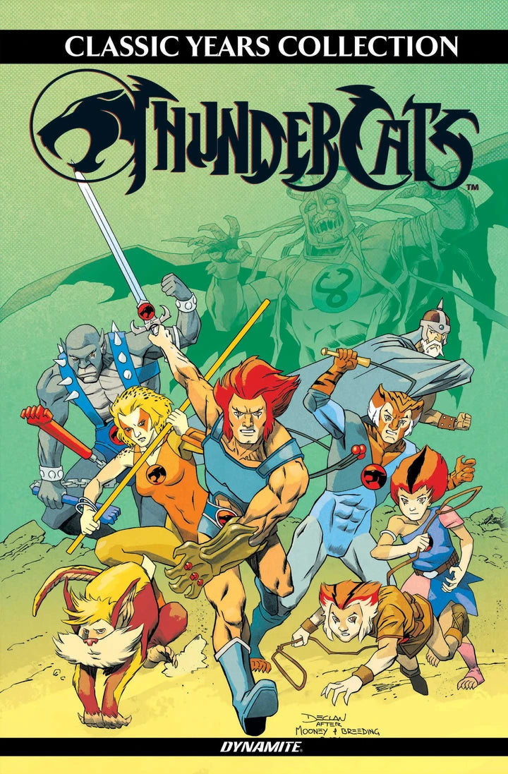 Thundercats Classic Years Collection Omnibus Homage Cover Signed By Declan Shalvey [HC] Cover