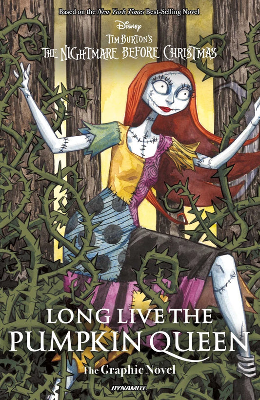Tim Burtons The Nightmare Before Christmas Long Live The Pumpkin Queen Graphic Novel [HC] Cover